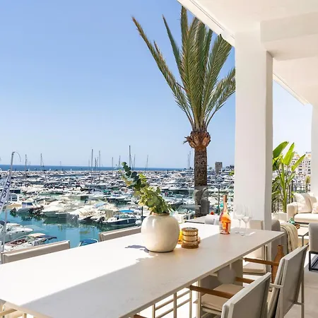 224 -luxury Selection- Puerto Banus Front Line Duplex Penthouse Апартаменти *