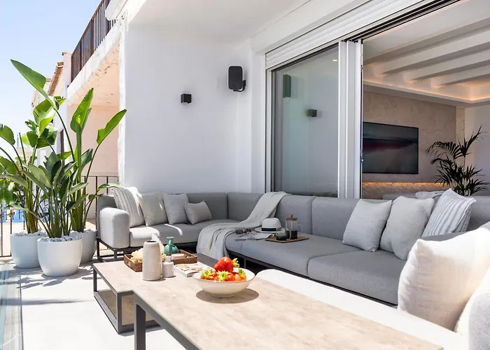 224 -luxury Selection- Puerto Banus Front Line Duplex Penthouse * ماربيا