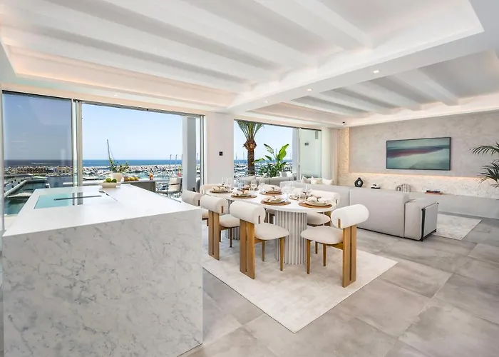 224 -luxury Selection- Puerto Banus Front Line Duplex Penthouse *